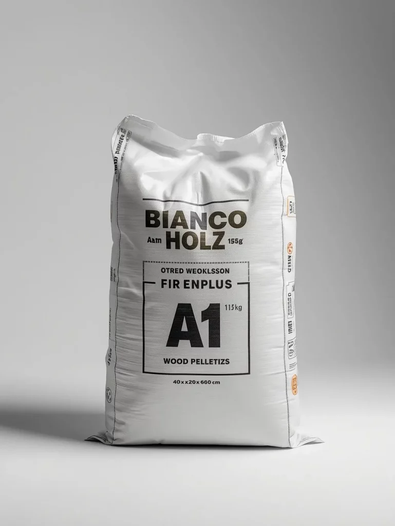 Pellet BIANCO HOLZ Abete ENplus A1 – Bancale da 75 Sacchi da 15 kg