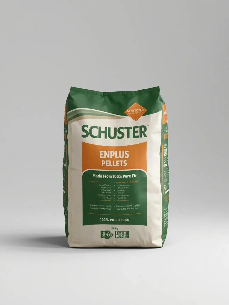 Pellet Schuster ENplus A1 – 70 Sacchi da 15 kg – 100% Puro Abete